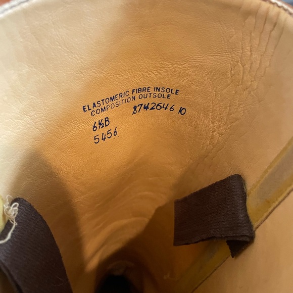 Women's Tan Leather Boots - Picture 7 of 8